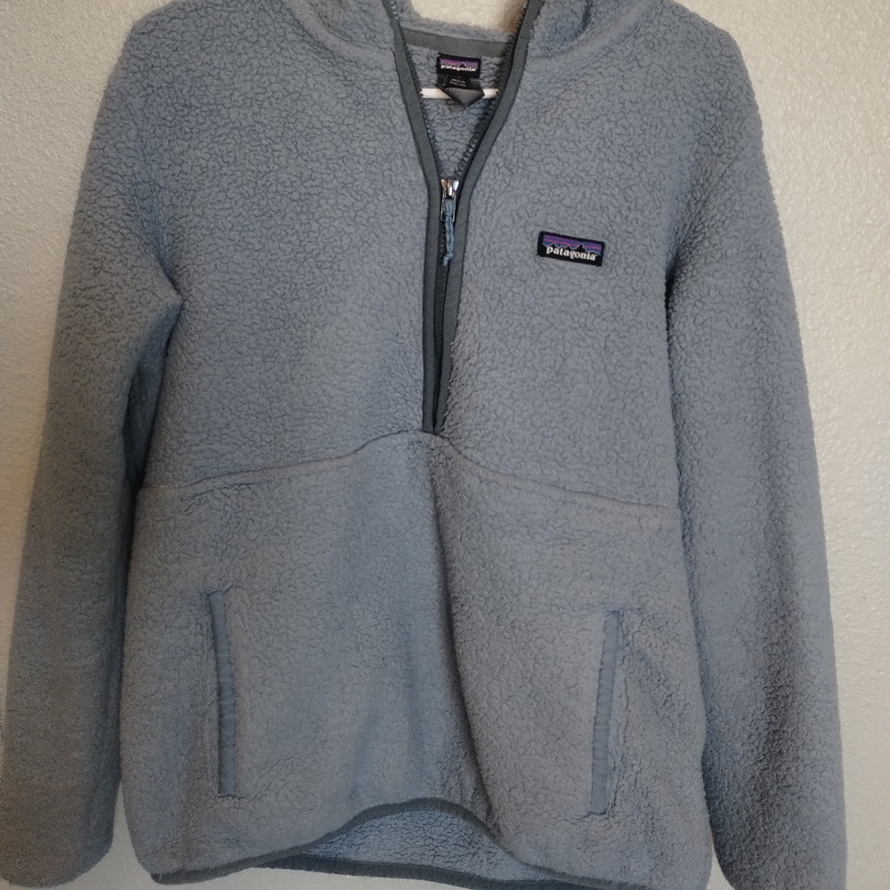Patagonia blue fleece